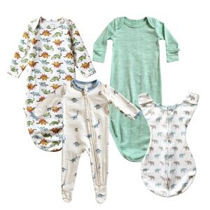 Adorable Baby Sleeper Set 0-3 mo